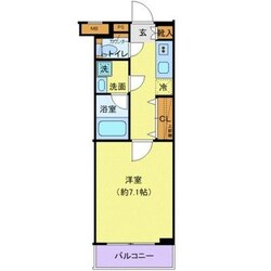 クレヴィスタ武蔵小杉の物件間取画像